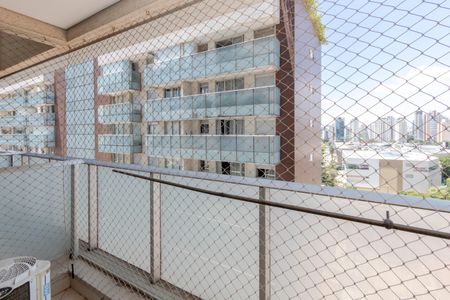 Varanda de kitnet/studio para alugar com 1 quarto, 34m² em Chácara Santo Antônio, São Paulo