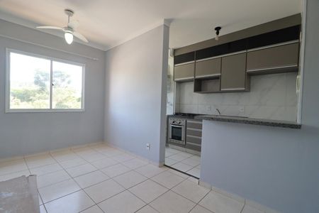 Sala de apartamento para alugar com 2 quartos, 46m² em Lagoinha, Ribeirão Preto