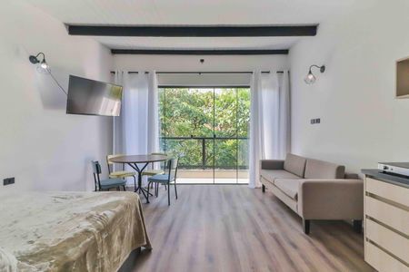 Studio de kitnet/studio para alugar com 1 quarto, 32m² em Jardim das Vertentes, São Paulo