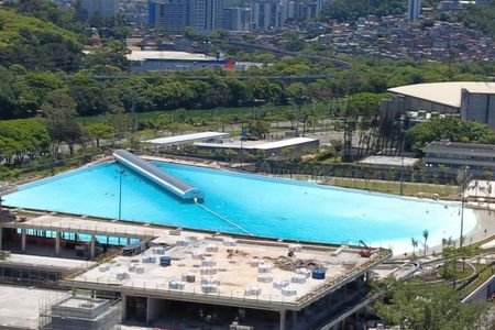 Varanda - Vista de apartamento para alugar com 2 quartos, 80m² em Jardim Dom Bosco, São Paulo