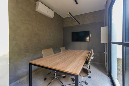 Área comum - Sala de Reuniões de kitnet/studio à venda com 1 quarto, 29m² em Pinheiros, São Paulo