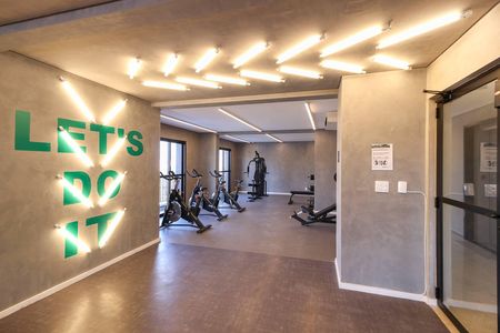Área comum - Academia de kitnet/studio à venda com 1 quarto, 29m² em Pinheiros, São Paulo