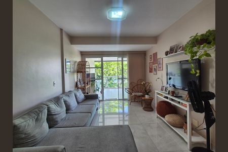 Sala  de apartamento à venda com 3 quartos, 114m² em Recreio dos Bandeirantes, Rio de Janeiro