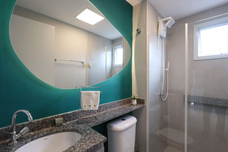 Studio para alugar com 27m², 1 quarto e sem vagaBanheiro