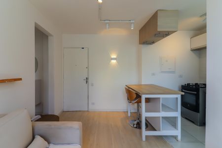 Sala de apartamento para alugar com 1 quarto, 36m² em Jaguaré, São Paulo