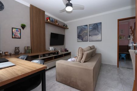 Sala de apartamento à venda com 2 quartos, 60m² em Chácara Mafalda, São Paulo