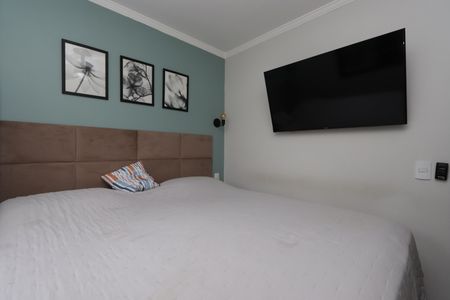 Suíte de apartamento à venda com 2 quartos, 60m² em Chácara Mafalda, São Paulo