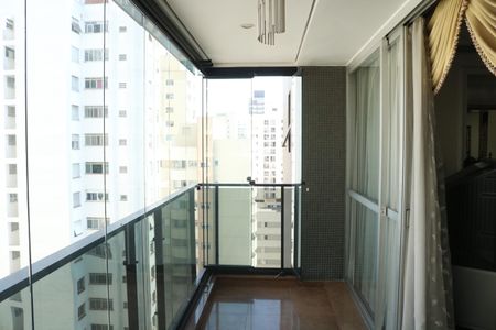 Varanda da Sala de apartamento para alugar com 3 quartos, 150m² em Perdizes, São Paulo