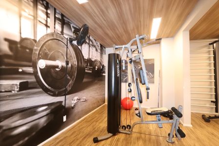 Apartamento para alugar com 34m², 2 quartos e sem vagaÁrea comum - Academia