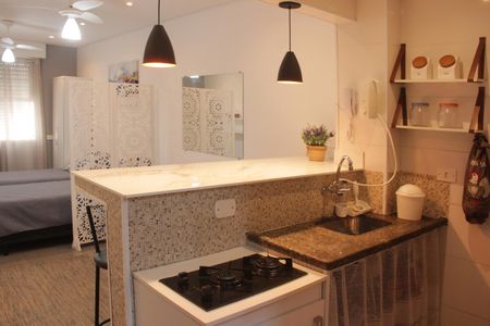 Apartamento para alugar com 40m², 1 quarto e 1 vagaCozinha e Área de Serviço