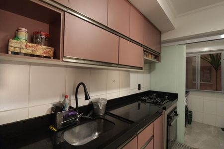 Cozinha de apartamento à venda com 2 quartos, 64m² em Vila Nova Jundiainopolis, Jundiaí