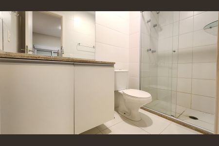 Apartamento para alugar com 57m², 1 quarto e 1 vaga Apartamento para alugar com 57m², 1 quarto e 1 vagaBanheiro da Suíte