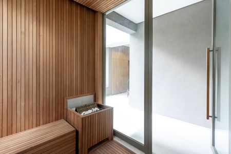 Studio para alugar com 25m², 1 quarto e sem vaga Studio para alugar com 25m², 1 quarto e sem vagaSauna