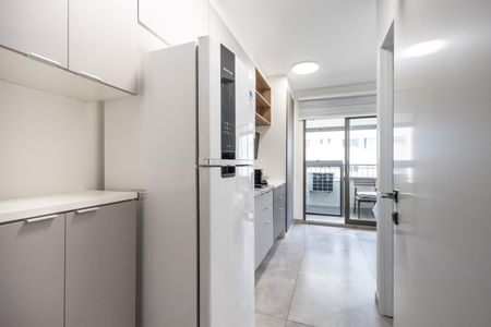 Studio para alugar com 25m², 1 quarto e sem vaga Studio para alugar com 25m², 1 quarto e sem vagaCozinha