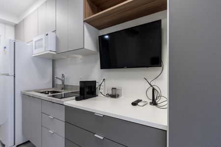 Studio para alugar com 25m², 1 quarto e sem vaga Studio para alugar com 25m², 1 quarto e sem vagaQuarto