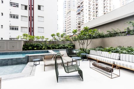 Studio para alugar com 25m², 1 quarto e sem vaga Studio para alugar com 25m², 1 quarto e sem vagaPiscina