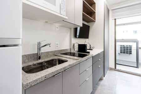 Studio para alugar com 25m², 1 quarto e sem vaga Studio para alugar com 25m², 1 quarto e sem vagaCozinha