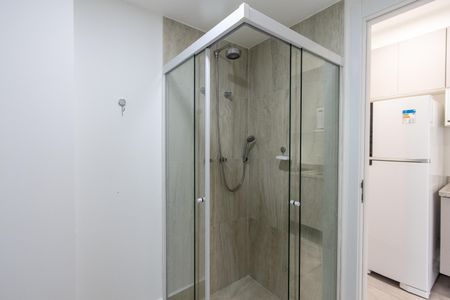 Studio para alugar com 25m², 1 quarto e sem vaga Studio para alugar com 25m², 1 quarto e sem vagaBanheiro