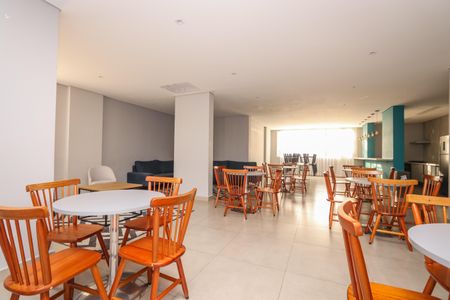 Apartamento para alugar com 42m², 2 quartos e 1 vagaÁrea comum - Salão de festas