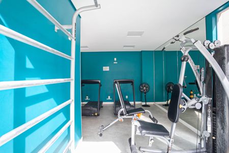 Apartamento à venda com 61m², 2 quartos e 1 vaga Apartamento à venda com 61m², 2 quartos e 1 vagaÁrea comum - Academia