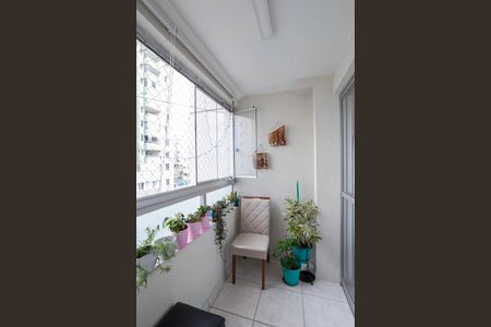 Varanda da sala  de apartamento à venda com 2 quartos, 61m² em Ouro Preto, Belo Horizonte