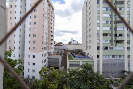 Varanda da sala - Vista de apartamento à venda com 2 quartos, 61m² em Ouro Preto, Belo Horizonte