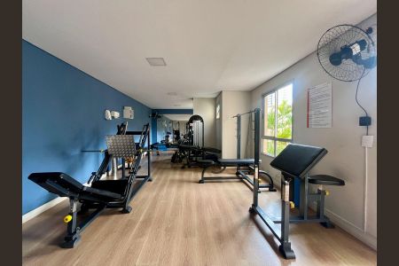 Apartamento à venda com 63m², 2 quartos e 2 vagasÁrea comum - Academia