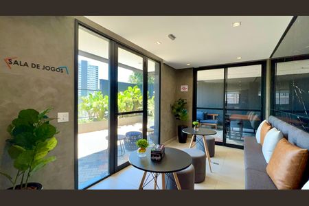 Studio à venda com 24m², 1 quarto e sem vaga Studio à venda com 24m², 1 quarto e sem vagaSalão de jogos