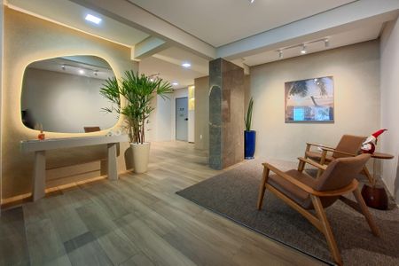 Apartamento para alugar com 76m², 2 quartos e 1 vagaHall de entrada