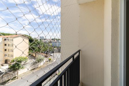 Varanda da Sala de apartamento à venda com 2 quartos, 46m² em Vila Caraguata, São Paulo