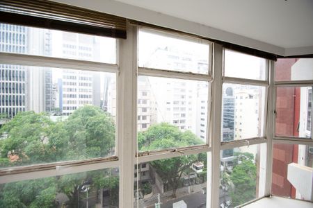 Apartamento à venda com 142m², 2 quartos e 1 vagajanela da sala