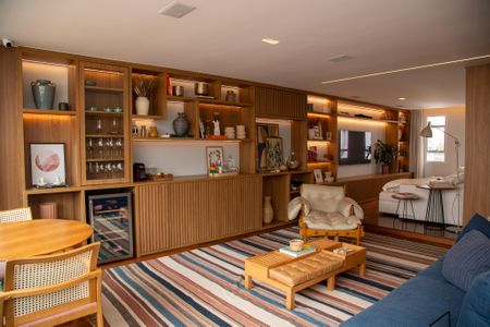 Sala de apartamento para alugar com 4 quartos, 200m² em Brooklin, São Paulo