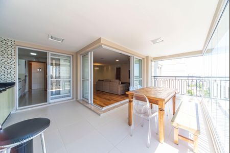 Varanda Gourmet de apartamento para alugar com 3 quartos, 145m² em Campestre, Santo André