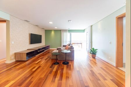 Sala de apartamento para alugar com 3 quartos, 145m² em Campestre, Santo André