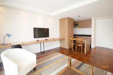 Sala de apartamento à venda com 1 quarto, 53m² em Bela Vista, São Paulo