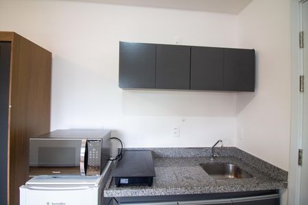 Studio para alugar com 27m², 1 quarto e sem vagaCozinha - Armários