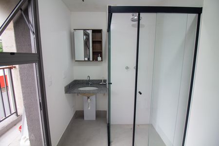 Studio para alugar com 27m², 1 quarto e sem vagaBanheiro social