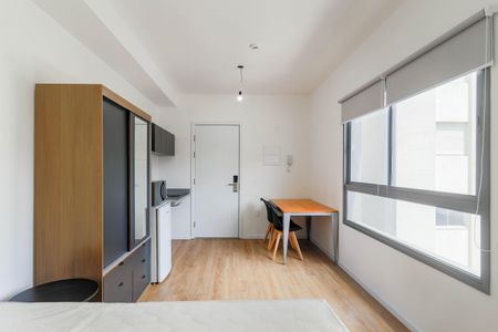 Studio de kitnet/studio para alugar com 1 quarto, 27m² em Santo Amaro, São Paulo