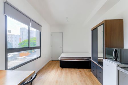 Studio de kitnet/studio para alugar com 1 quarto, 27m² em Santo Amaro, São Paulo