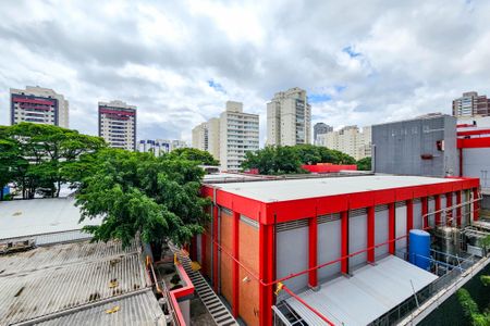 Studio para alugar com 27m², 1 quarto e sem vaga Studio para alugar com 27m², 1 quarto e sem vagaVista da Varanda