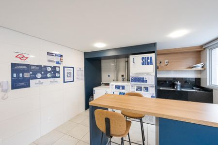 Studio para alugar com 25m², 1 quarto e sem vaga Studio para alugar com 25m², 1 quarto e sem vagaLavanderia