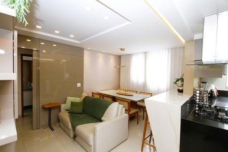 Apartamento à venda com 55m², 2 quartos e 2 vagasSala
