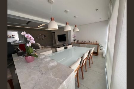 Varanda Gourmet de apartamento à venda com 3 quartos, 111m² em Alto da Mooca, São Paulo