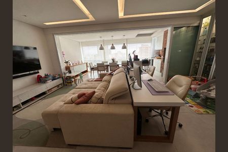 Sala de apartamento à venda com 3 quartos, 111m² em Alto da Mooca, São Paulo