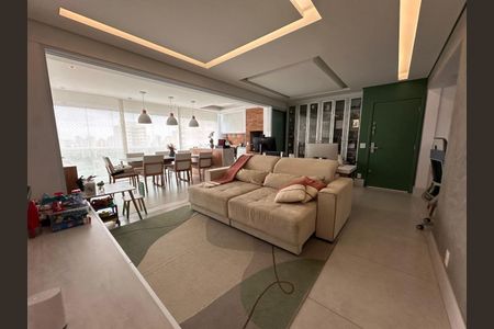 Sala de apartamento à venda com 3 quartos, 111m² em Alto da Mooca, São Paulo