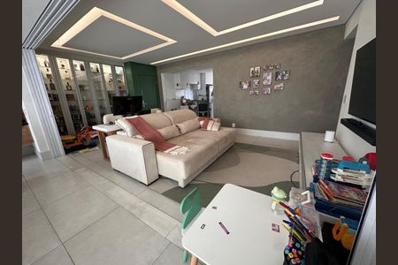 Sala de apartamento à venda com 3 quartos, 111m² em Alto da Mooca, São Paulo