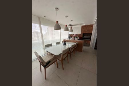 Varanda Gourmet de apartamento à venda com 3 quartos, 111m² em Alto da Mooca, São Paulo