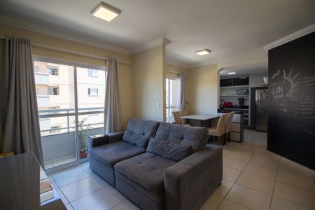 Sala  de apartamento para alugar com 1 quarto, 60m² em Vila Augusta, Sorocaba