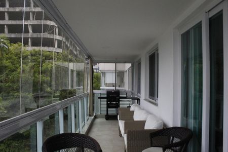 Varanda da Sala de apartamento à venda com 2 quartos, 118m² em Barra da Tijuca, Rio de Janeiro