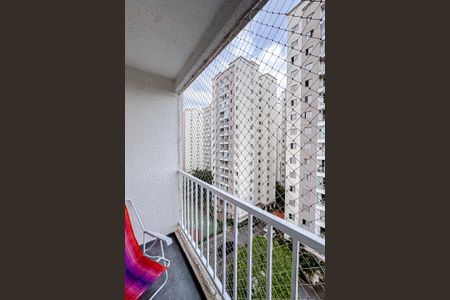 Varanda da Sala de apartamento à venda com 2 quartos, 54m² em Brás, São Paulo